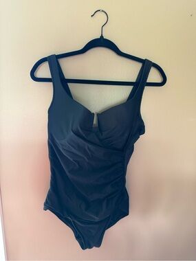 Black One Piece Miraclesuit Swimsuit
